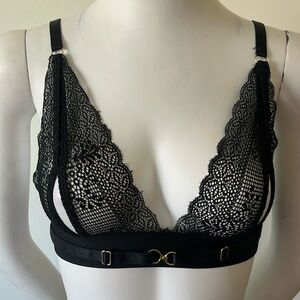 Allure Black Lace Bra